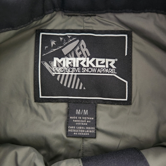 Marker Women's Black Ski Snowboarding Pants Size Medium Waterproof - Picture 13 of 14